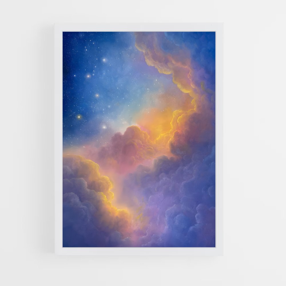 Poster d'art cosmique fascinant – affiche Art spatial (vue 3)